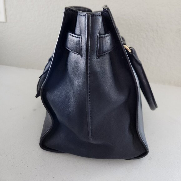 Michael Kors Black Leather 2 Way Shoulder Black/Handbag - Picture 5 of 12